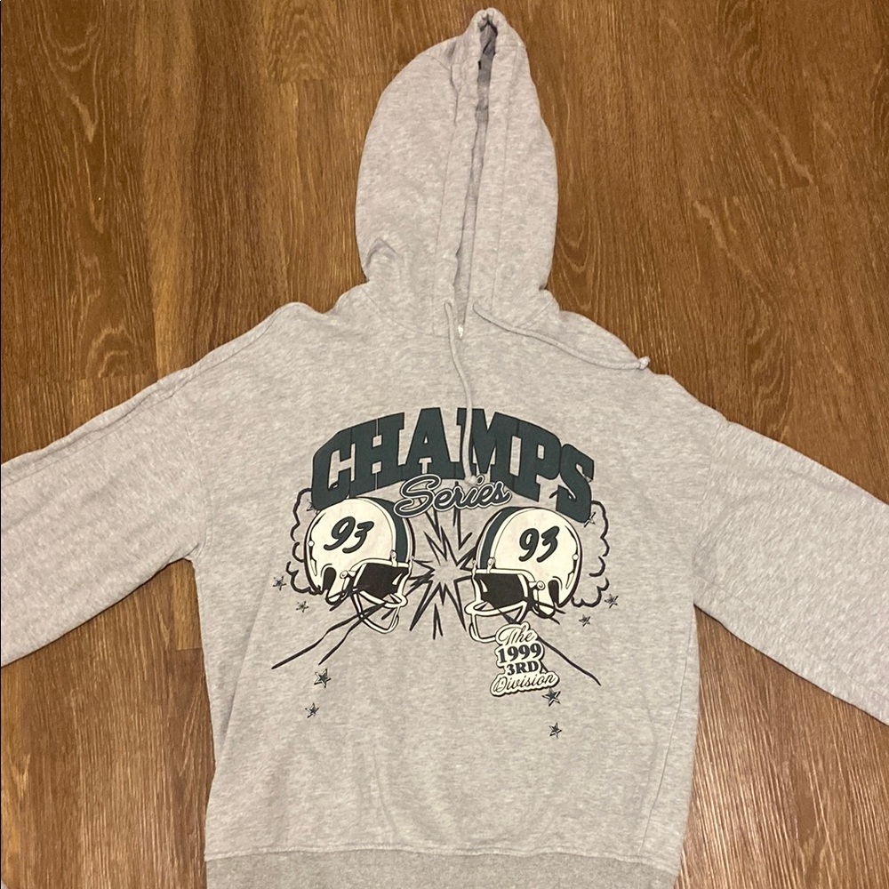 Gray Champs Series Hoodie